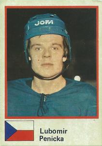 1982 Semic Hockey VM/Jaakiekon MM (Swedish/Finnish) Stickers #94 Lubomir Penicka Front