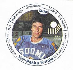 1982 Valio (Finnish) #NNO Veli-Pekka Ketola Front