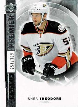 2015-16 Upper Deck Premier - Rookies #R-18 Shea Theodore Front