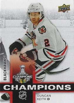 2015 Upper Deck Stanley Cup Champions Box Set #1 Duncan Keith Front