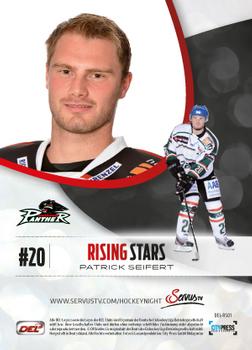 2012-13 Playercards (DEL) - Rising Star #DEL-RS01 Patrick Seifert Back