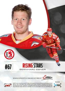 2012-13 Playercards (DEL) - Rising Star #DEL-RS03 Bernhard Ebner Back