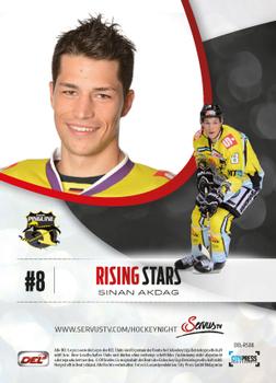 2012-13 Playercards (DEL) - Rising Star #DEL-RS08 Sinan Akdag Back