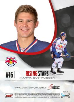 2012-13 Playercards (DEL) - Rising Star #DEL-RS09 Martin Buchwieser Back