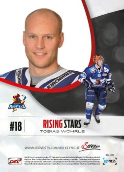 2012-13 Playercards (DEL) - Rising Star #DELRS11 Tobias Worle Back