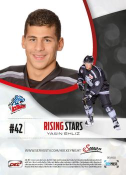 2012-13 Playercards (DEL) - Rising Star #DEL-RS12 Yasin Ehliz Back