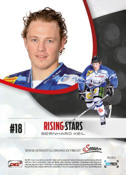 2012-13 Playercards (DEL) - Rising Star #DEL-RS13 Bernhard Keil Back