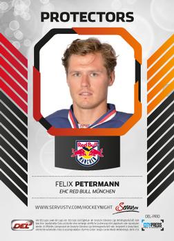 2012-13 Playercards (DEL) - Protectors #DELPR10 Felix Petermann Back