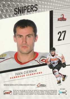 2012-13 Playercards (DEL) - Snipers #DEL-SN05 Ivan Ciernik Back
