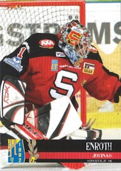 2006-07 Card Cabinet HockeyAllsvenskan #178 Jhonas Enroth Front