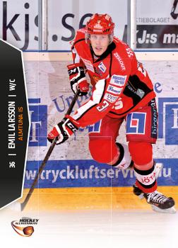2013-14 HockeyAllsvenskan #HA-022 Emil Larsson Front