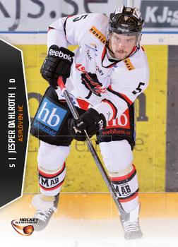 2013-14 HockeyAllsvenskan #HA-034 Jesper Dahlroth Front