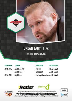 2013-14 HockeyAllsvenskan #HA-054 Urban Lahti Back