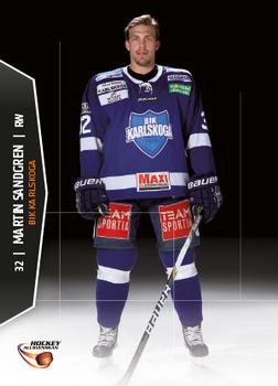 2013-14 HockeyAllsvenskan #HA-076 Martin Sandgren Front