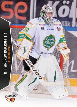 2013-14 HockeyAllsvenskan #HA-083 Andrew Raycroft Front