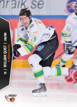 2013-14 HockeyAllsvenskan #HA-101 William Quist Front