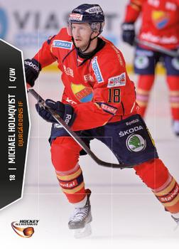 2013-14 HockeyAllsvenskan #HA-124 Michael Holmqvist Front