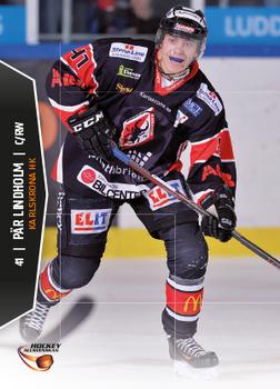 2013-14 HockeyAllsvenskan #HA-154 Par Lindholm Front