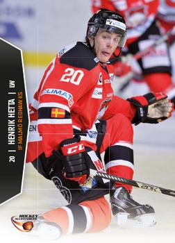 2013-14 HockeyAllsvenskan #HA-176 Henrik Hetta Front