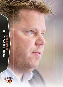 2013-14 HockeyAllsvenskan #HA-242 Michael Larsson Front