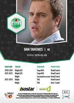 2013-14 HockeyAllsvenskan #HA-271 Dan Tangnes Back