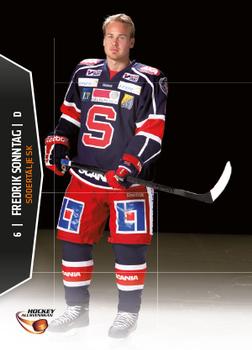 2013-14 HockeyAllsvenskan #HA-283 Fredrik Sonntag Front