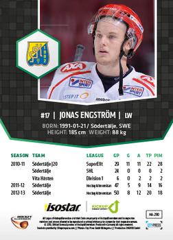2013-14 HockeyAllsvenskan #HA-290 Jonas Engström Back