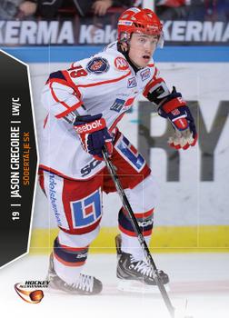 2013-14 HockeyAllsvenskan #HA-294 Jason Gregoire Front