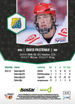 2013-14 HockeyAllsvenskan #HA-295 David Pastrnak Back