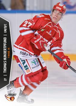 2013-14 HockeyAllsvenskan #HA-317 Thomas Hundertpfund Front