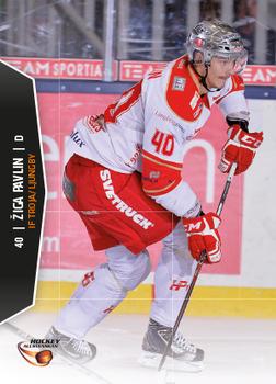 2013-14 HockeyAllsvenskan #HA-336 Ziga Pavlin Front
