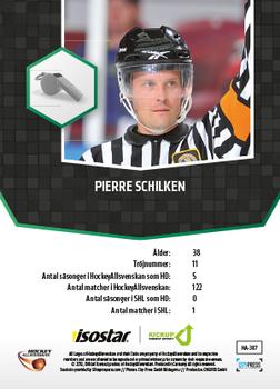 2013-14 HockeyAllsvenskan #HA-387 Pierre Schilken Back