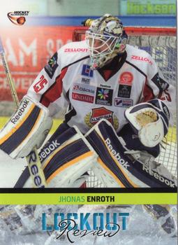 2013-14 HockeyAllsvenskan - Lockout Review #HA-LR01 Jhonas Enroth Front