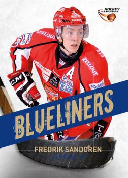 2013-14 HockeyAllsvenskan - Blueliners #ALLS-BL01 Fredrik Sandgren Front
