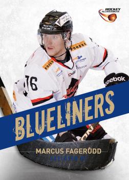 2013-14 HockeyAllsvenskan - Blueliners #ALLS-BL02 Marcus Fagerudd Front