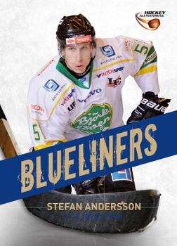 2013-14 HockeyAllsvenskan - Blueliners #ALLS-BL04 Stefan Andersson Front