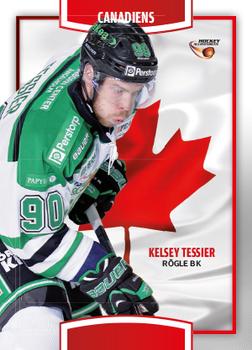 2013-14 HockeyAllsvenskan - Canadiens #HA-CA06 Kelsey Tessier Front