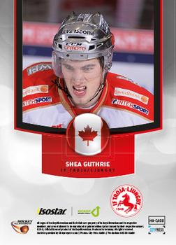 2013-14 HockeyAllsvenskan - Canadiens #HA-CA08 Shea Guthrie Back