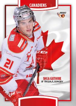 2013-14 HockeyAllsvenskan - Canadiens #HA-CA08 Shea Guthrie Front