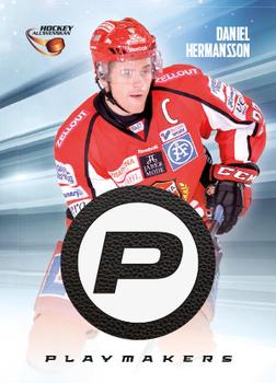2013-14 HockeyAllsvenskan - Playmakers #HA-PM01 Daniel Hermansson Front