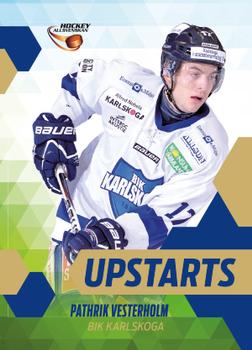 2013-14 HockeyAllsvenskan - Upstarts #HA-US03 Pathrik Vesterholm Front