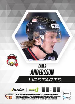 2013-14 HockeyAllsvenskan - Upstarts #HA-US07 Calle Andersson Back