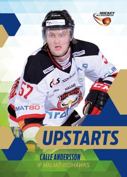 2013-14 HockeyAllsvenskan - Upstarts #HA-US07 Calle Andersson Front
