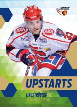2013-14 HockeyAllsvenskan - Upstarts #HA-US11 Linus Fröberg Front
