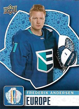 2016 Upper Deck World Cup of Hockey #WCH-14 Frederik Andersen Front