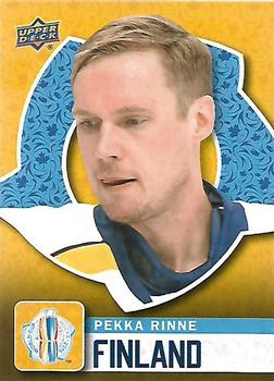 2016 Upper Deck World Cup of Hockey #WCH-24 Pekka Rinne Front