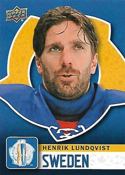2016 Upper Deck World Cup of Hockey #WCH-40 Henrik Lundqvist Front