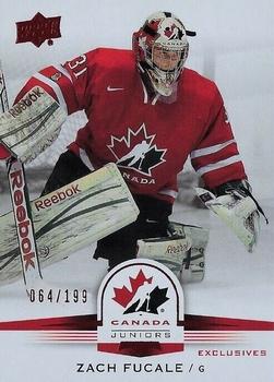 2014 Upper Deck Team Canada Juniors - Exclusives #49 Zach Fucale Front