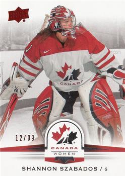 2014 Upper Deck Team Canada Juniors - Exclusives #150 Shannon Szabados Front