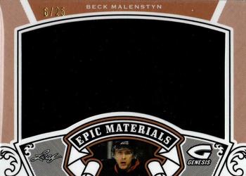 2016 Leaf Genesis - Epic Materials #EM-07 Beck Malenstyn Front